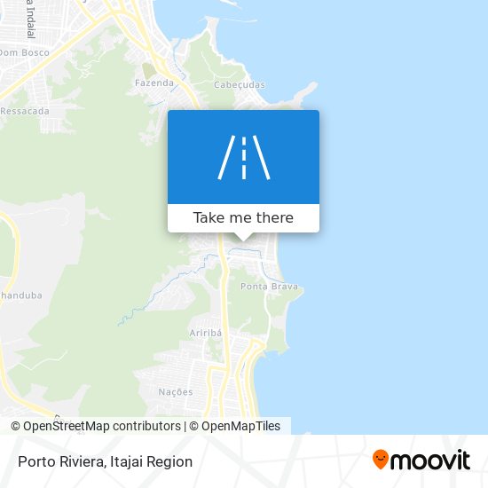Mapa Porto Riviera