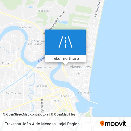 Travessa João Aldo Mendes map