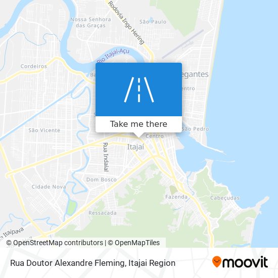 Rua Doutor Alexandre Fleming map