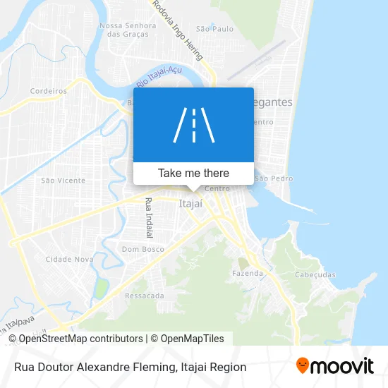 Rua Doutor Alexandre Fleming map