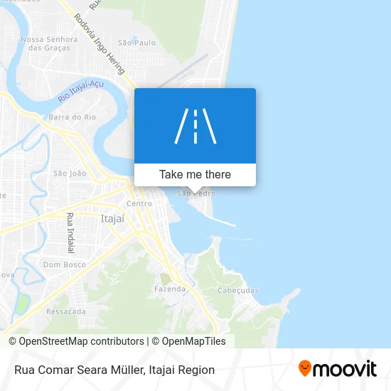 Rua Comar Seara Müller map