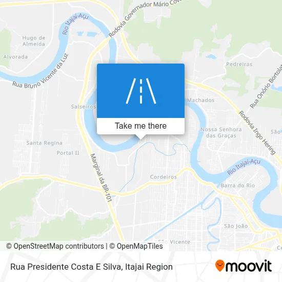 Rua Presidente Costa E Silva map