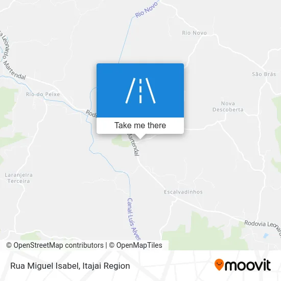 Rua Miguel Isabel map