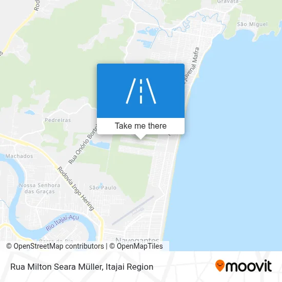Rua Milton Seara Müller map