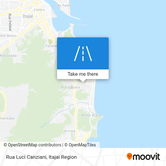 Rua Luci Canziani map