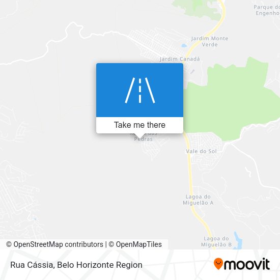 Rua Cássia map