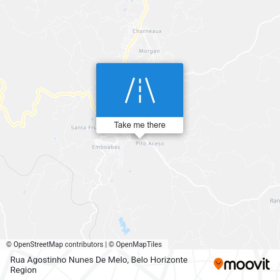 Rua Agostinho Nunes De Melo map