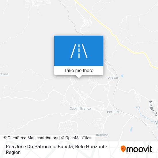 Rua José Do Patrocínio Batista map