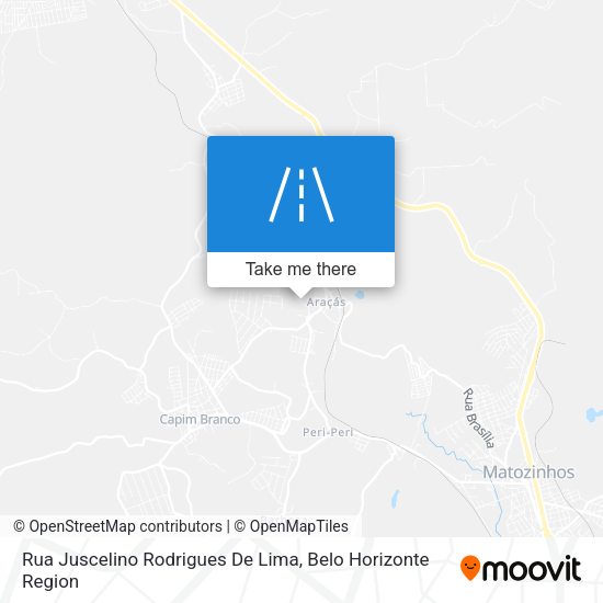 Rua Juscelino Rodrigues De Lima map