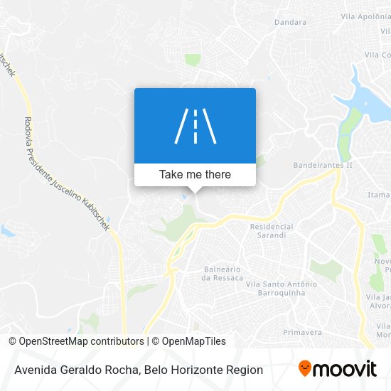 Avenida Geraldo Rocha map