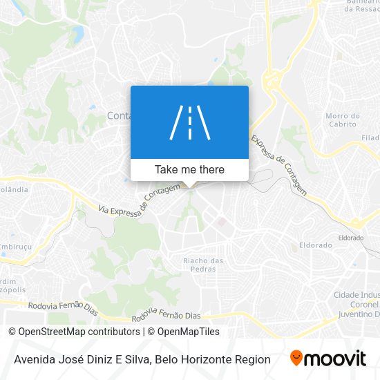 Avenida José Diniz E Silva map
