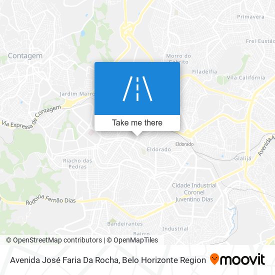 Mapa Avenida José Faria Da Rocha