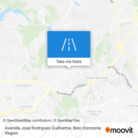 Avenida José Rodrigues Guilherme map