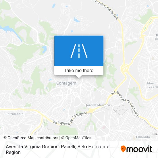 Avenida Virgínia Graciosi Pacelli map