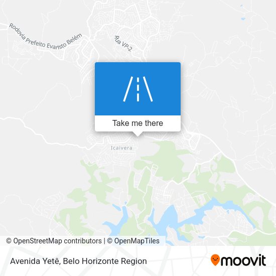 Avenida Yetê map