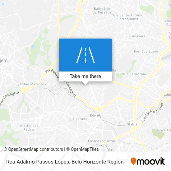 Rua Adalmo Passos Lopes map