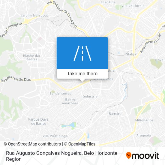 Rua Augusto Gonçalves Nogueira map