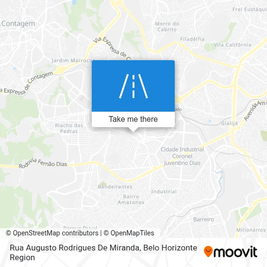 Rua Augusto Rodrigues De Miranda map