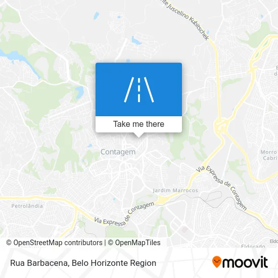Rua Barbacena map