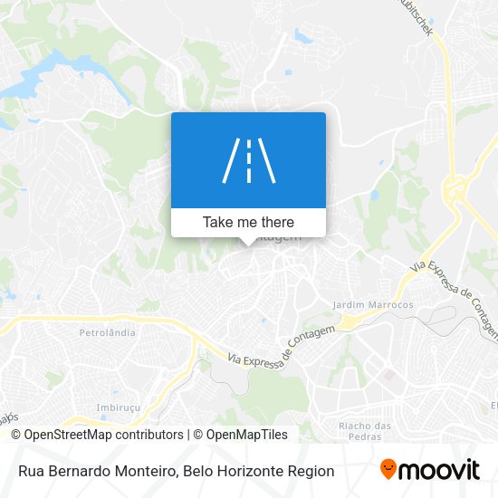 Rua Bernardo Monteiro map
