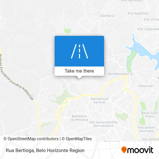 Rua Bertioga map