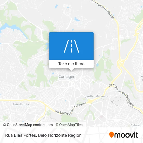 Rua Bias Fortes map