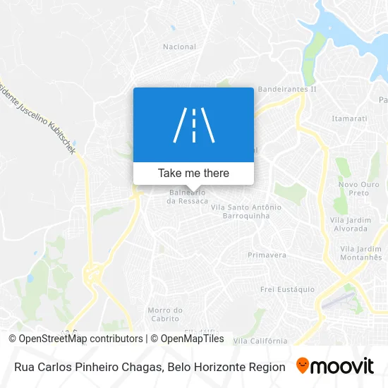 Rua Carlos Pinheiro Chagas map