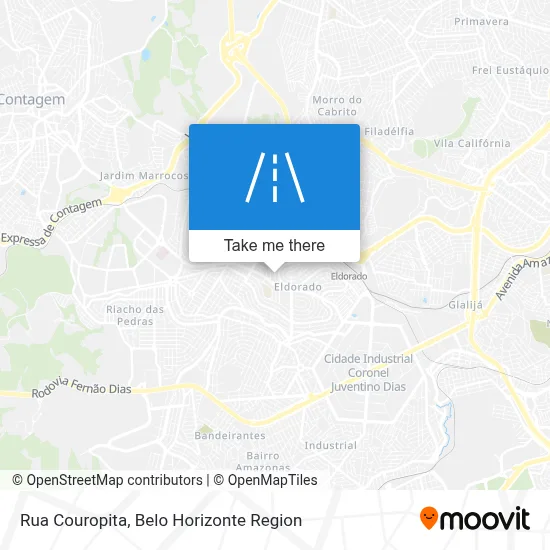 Rua Couropita map