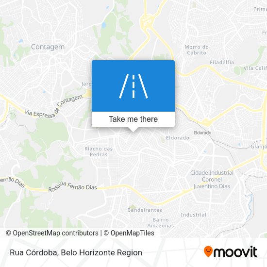 Rua Córdoba map
