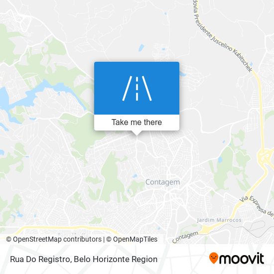 Rua Do Registro map