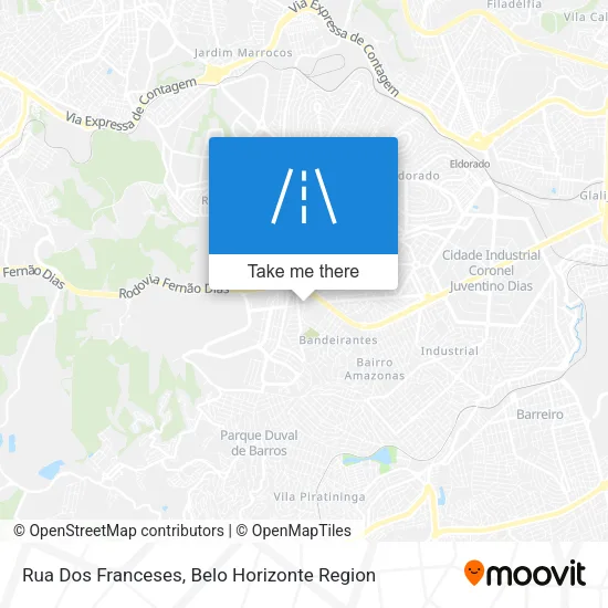 Rua Dos Franceses map