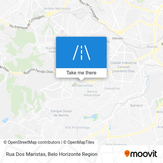 Rua Dos Maristas map