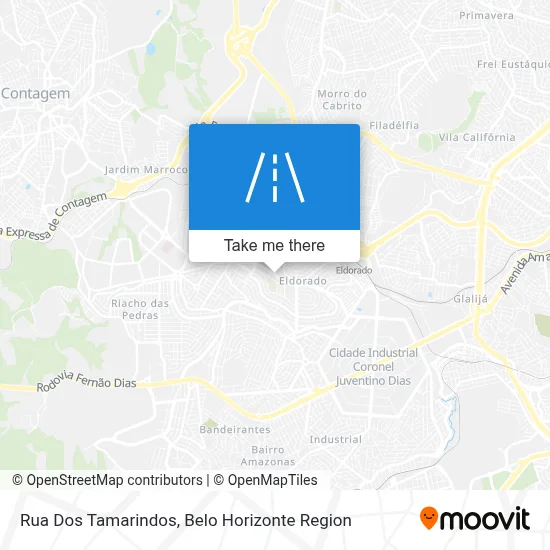 Rua Dos Tamarindos map