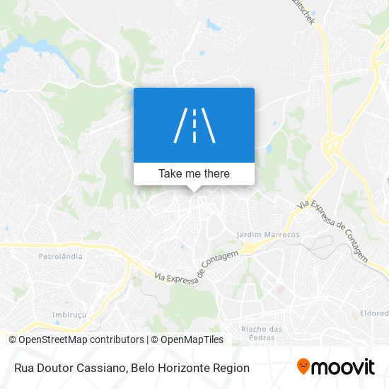 Rua Doutor Cassiano map