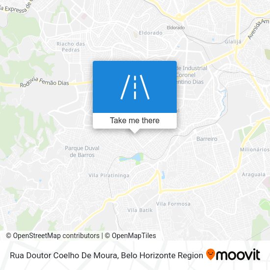 Rua Doutor Coelho De Moura map