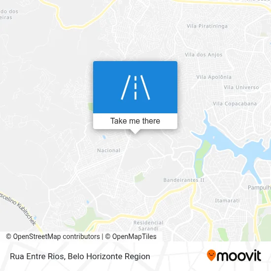 Rua Entre Rios map
