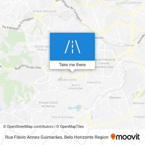 Rua Flávio Annes Guimarães map