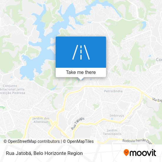 Rua Jatobá map