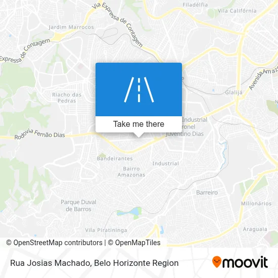 Rua Josias Machado map