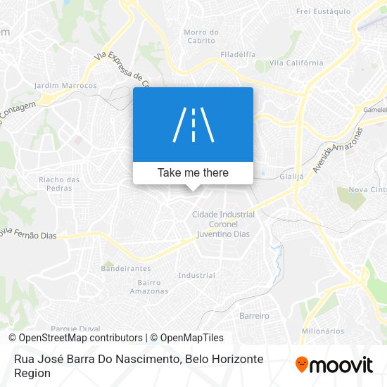 Rua José Barra Do Nascimento map