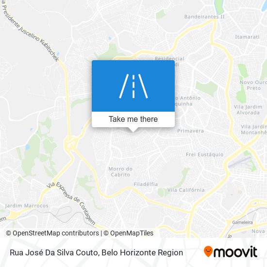 Rua José Da Silva Couto map