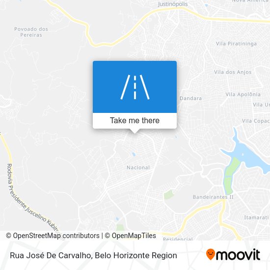 Rua José De Carvalho map