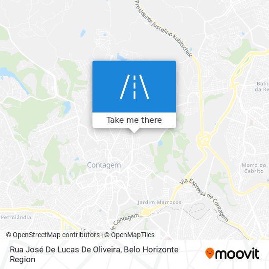 Mapa Rua José De Lucas De Oliveira