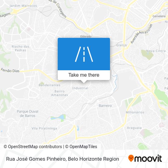 Rua José Gomes Pinheiro map
