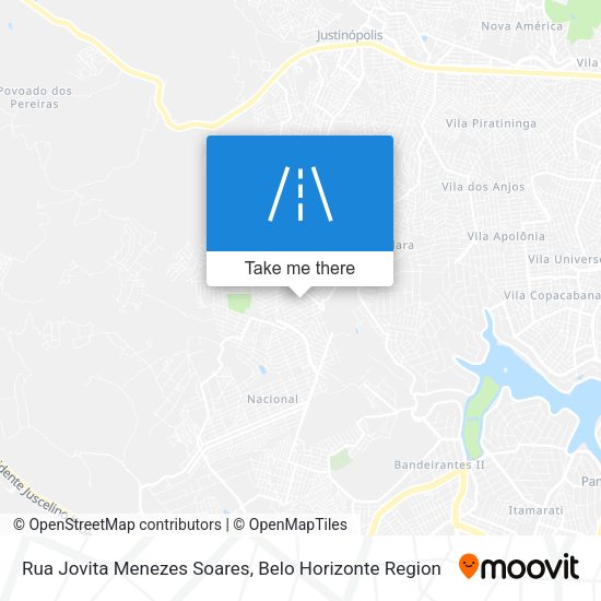 Rua Jovita Menezes Soares map