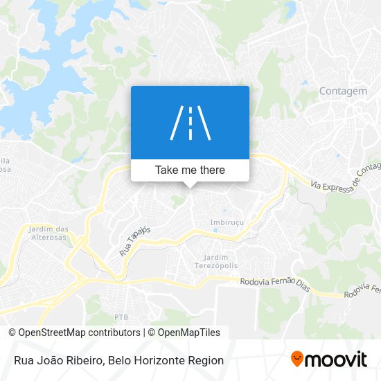 Rua João Ribeiro map