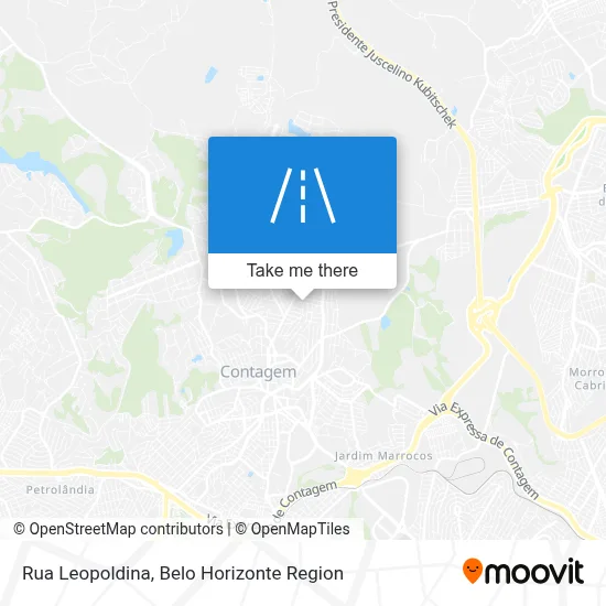 Rua Leopoldina map