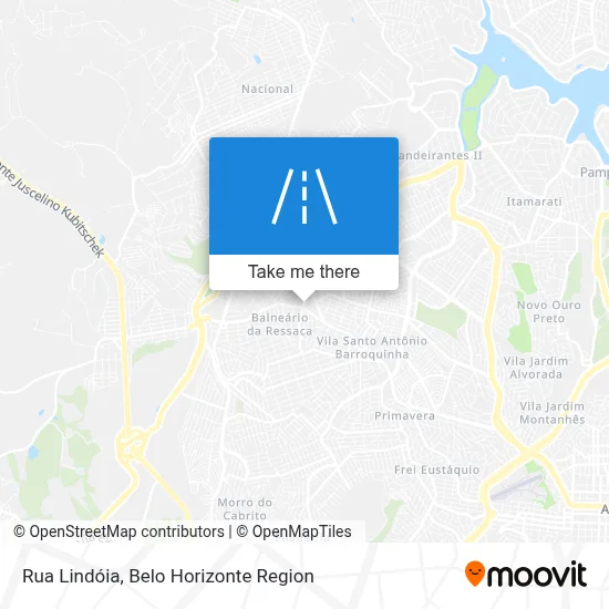Rua Lindóia map