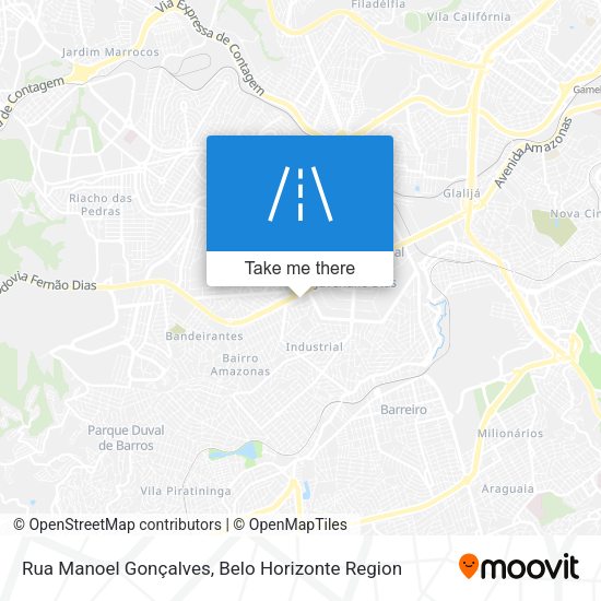 Rua Manoel Gonçalves map