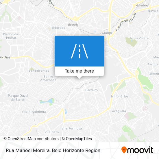Rua Manoel Moreira map